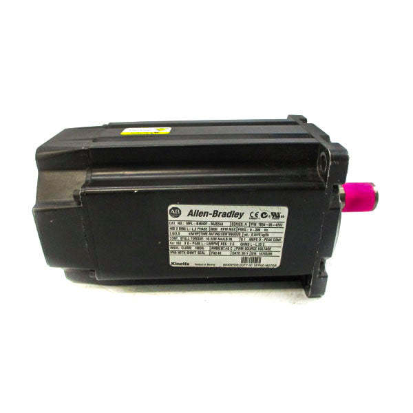 ALLEN BRADLEY MPL-B4540F-MJ22AA SER. A 460VAC 9.1A UNMP
