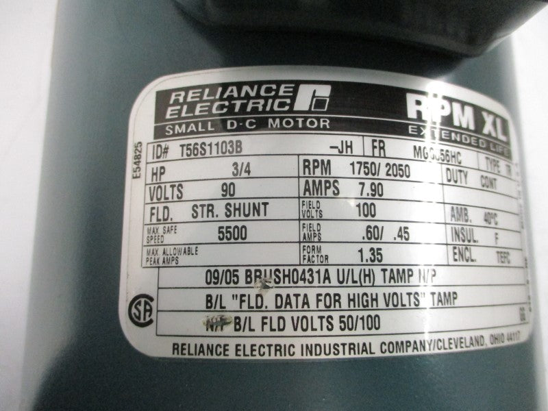 RELIANCE ELECTRIC T56S1103B 90VDC 7.90A NSNP