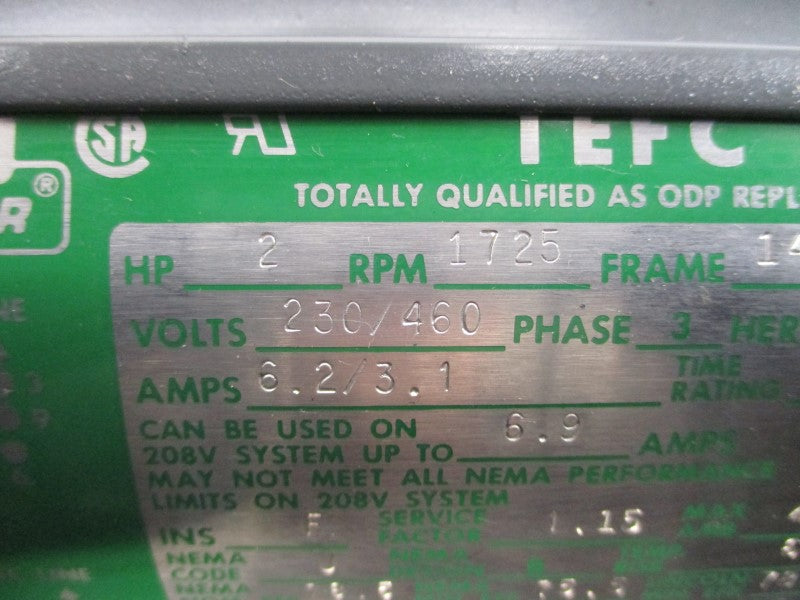 LINCOLN TF-3969 230/460VAC 6.2/3.1A NSNP