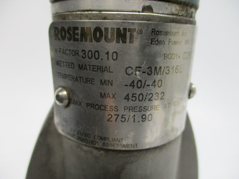 ROSEMOUNT 8800DF010SA1N1D1M5 10.8-42VDC 275PSI UNMP