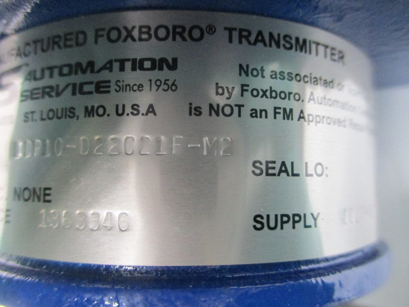FOXBORO IDP10-D22C21F-M2 11.5-42V 3626PSI REMAN