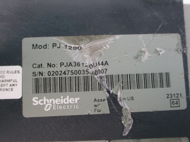 SQUARE D PJA36120U44A SER. 1 600V 1200A (AS PICTURED) NSNP