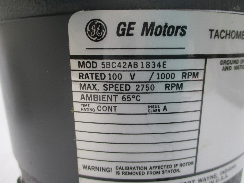 GENERAL ELECTRIC 5BC42AB1834E D136 100V NSMP