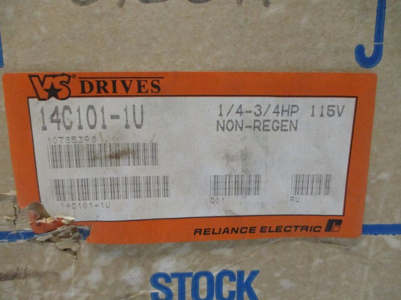 RELIANCE ELECTRIC 14C101-1U 115VAC 10.5A NSMP