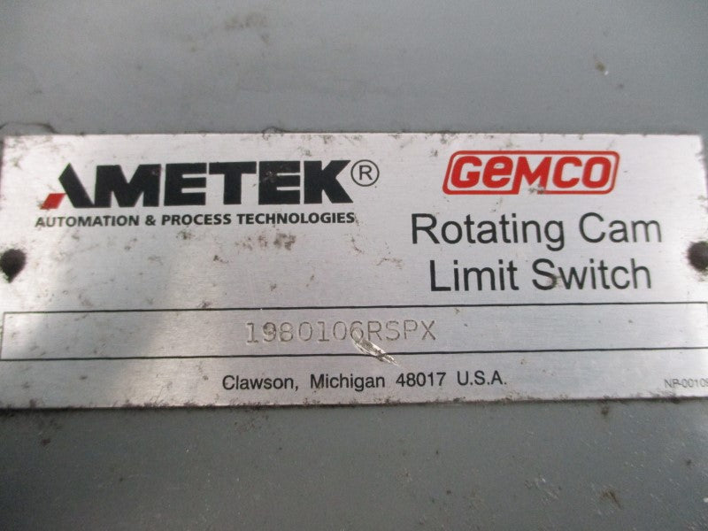 AMETEK 1980106RSPX UNMP