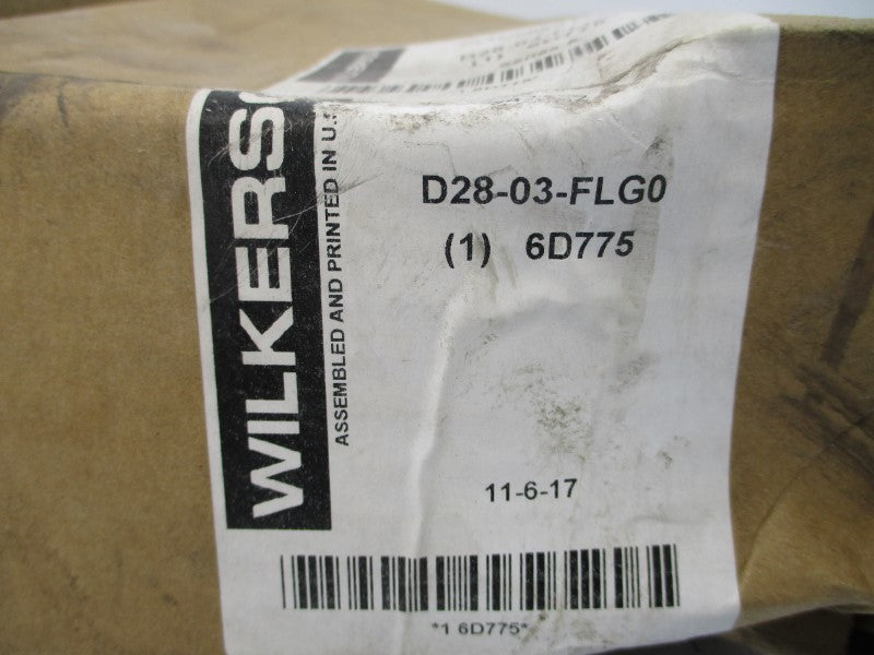 WILKERSON D28-03-FLG0 0-125PSI NSMP
