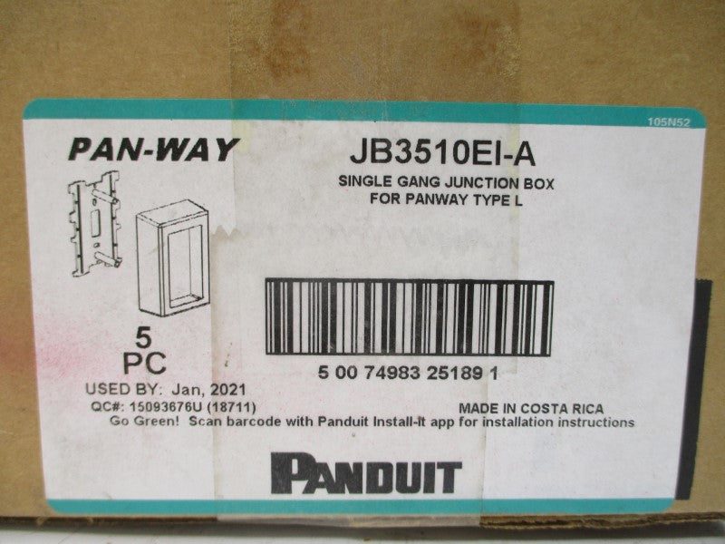 PANDUIT JB3510EI-A (PKG OF 5) NSMP