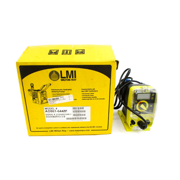 LMI MILTON ROY AD861-644PP 95/240V 1.40A 50.0PSI NSMP