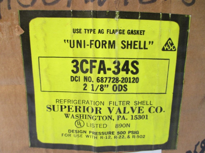 SUPERIOR VALVE 3CFA-34S 2-1/8" NSMP