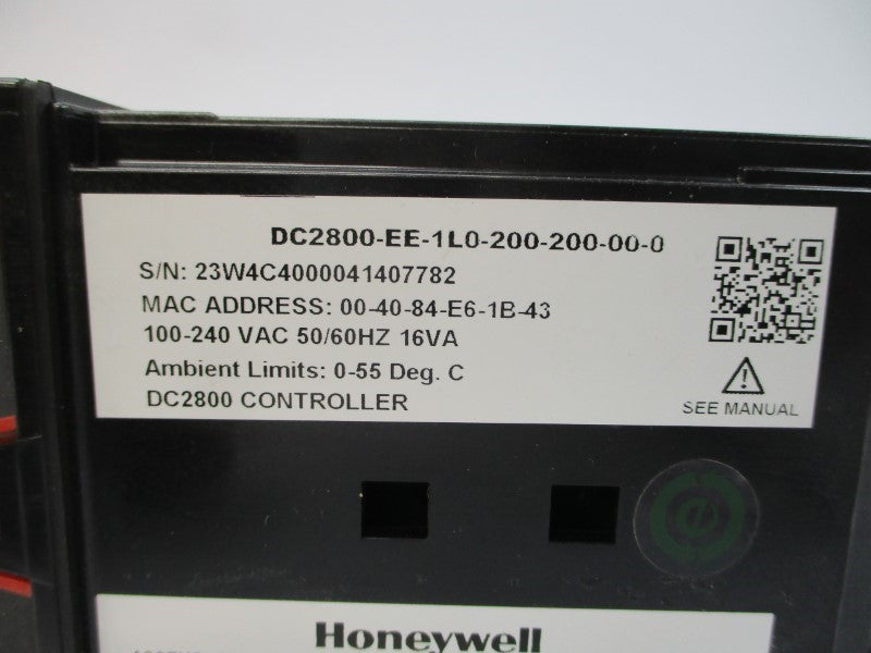 HONEYWELL DC2800-EE-1L0-200-200-00-0 100-240VAC NSMP
