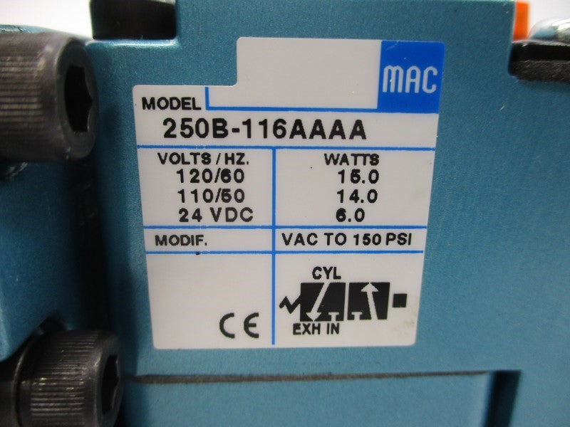 MAC 58D-11-111CA 110/120V 25-150PSI NSMP