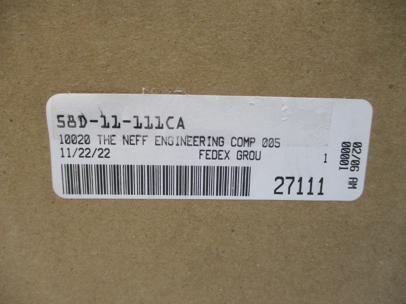 MAC 58D-11-111CA 110/120V 25-150PSI NSMP