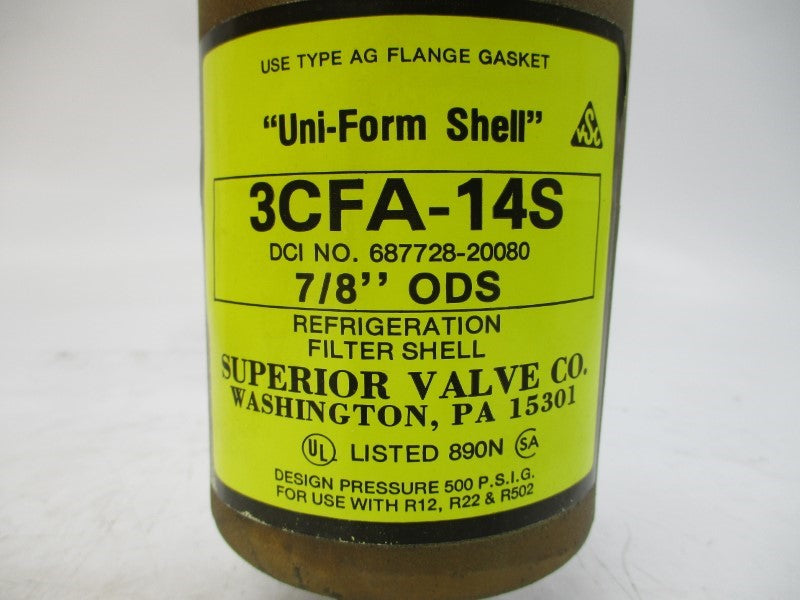 SUPERIOR VALVE 3CFA-14S 500PSI 7/8" NSMP