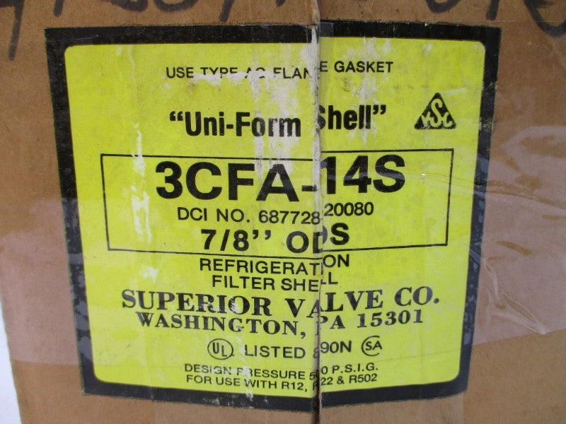 SUPERIOR VALVE 3CFA-14S 500PSI 7/8" NSMP