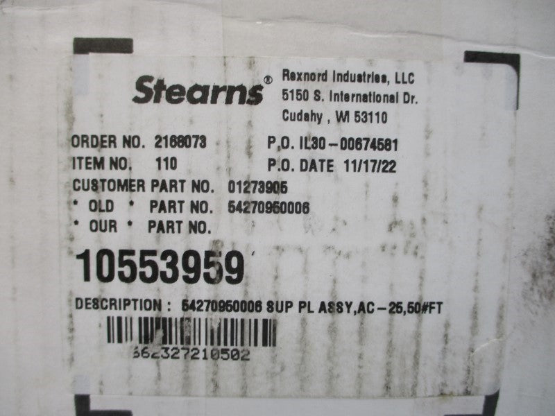 STEARNS 10553959 54270950006 NSMP