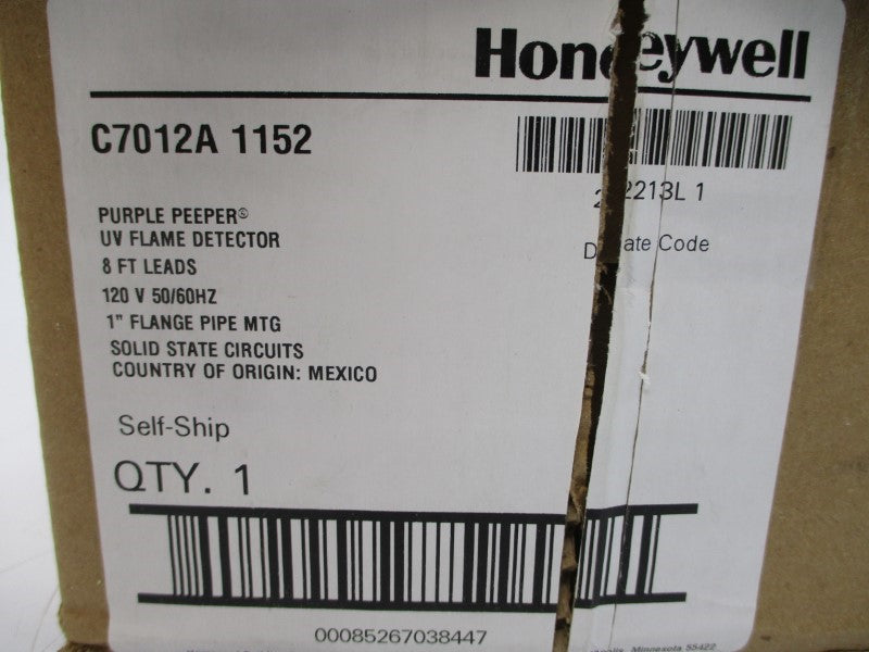 HONEYWELL C7012A1152 120V 1" NSMP