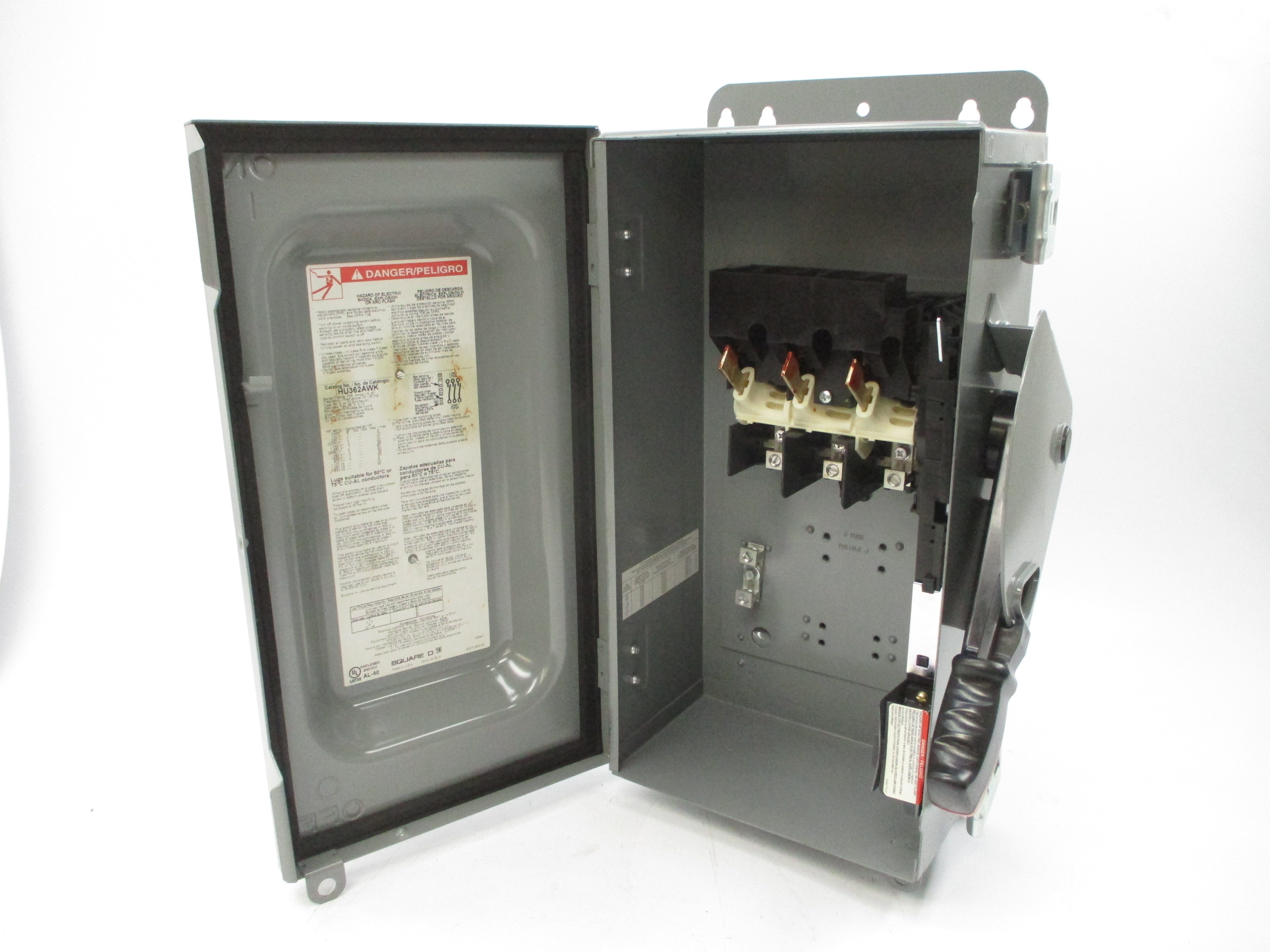 SQUARE D HU362AWK SER. F06 600VAC 60A NSNP