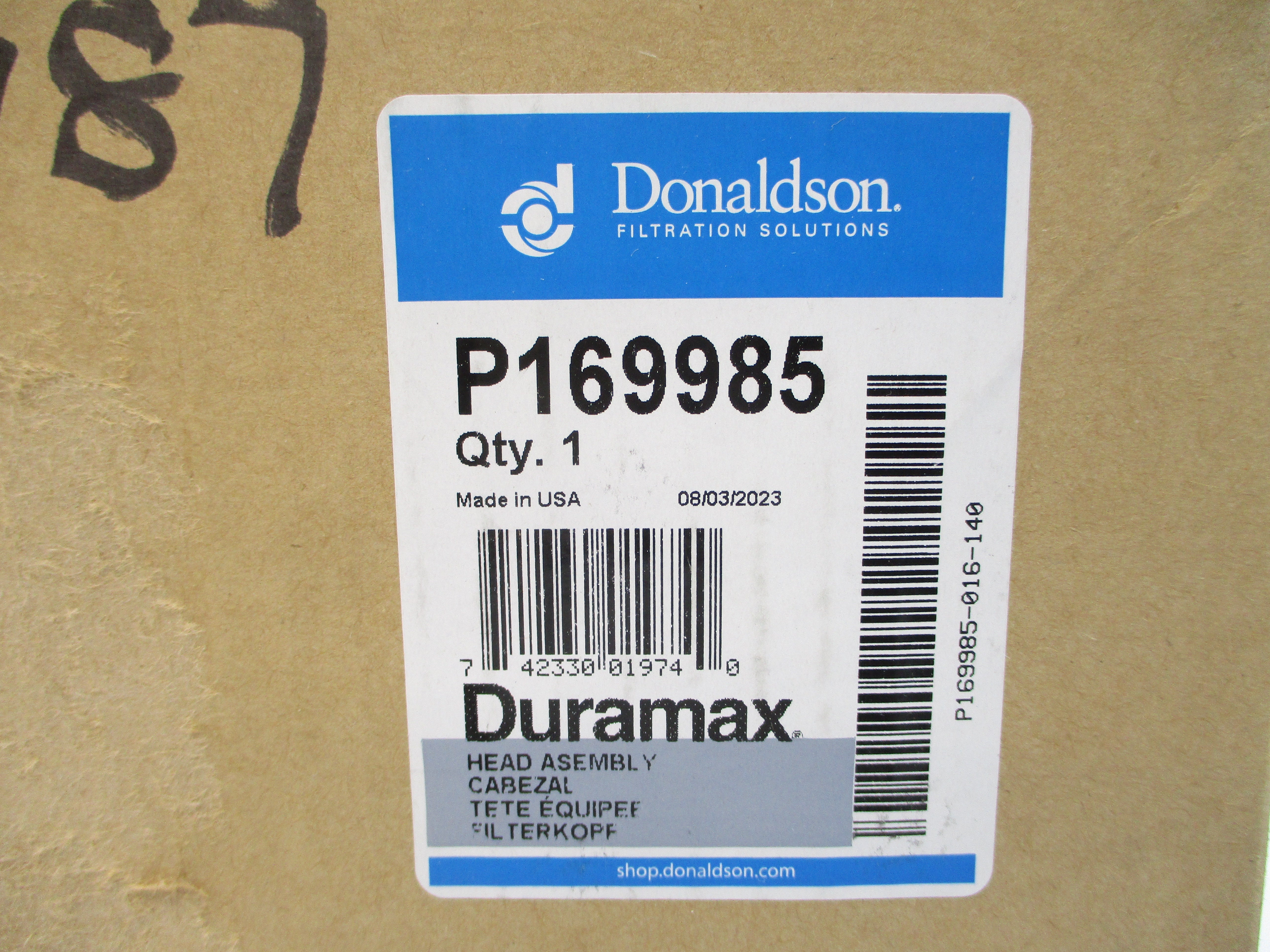DONALDSON P169985 NSMP