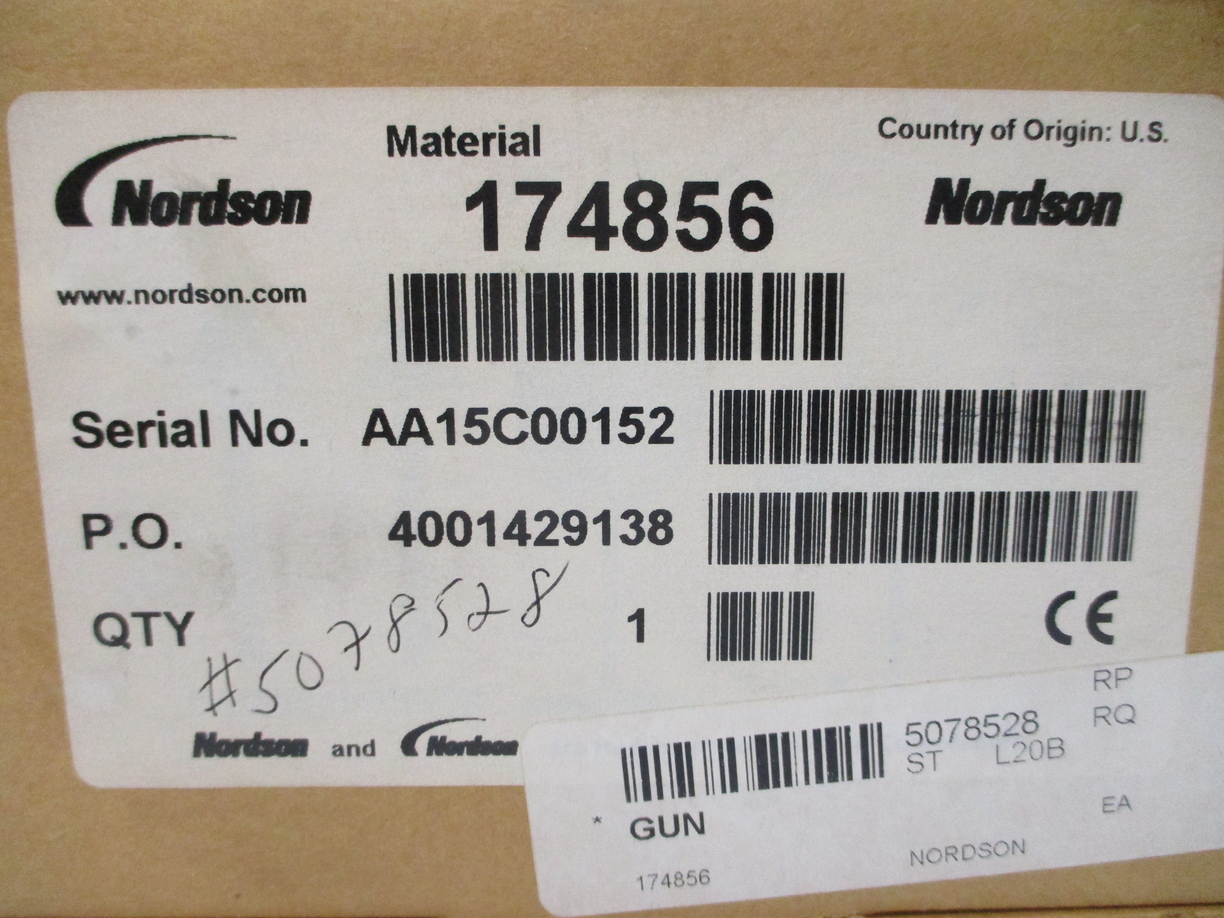 INDUSTRIAL SPARE PART 174856 NSMP
