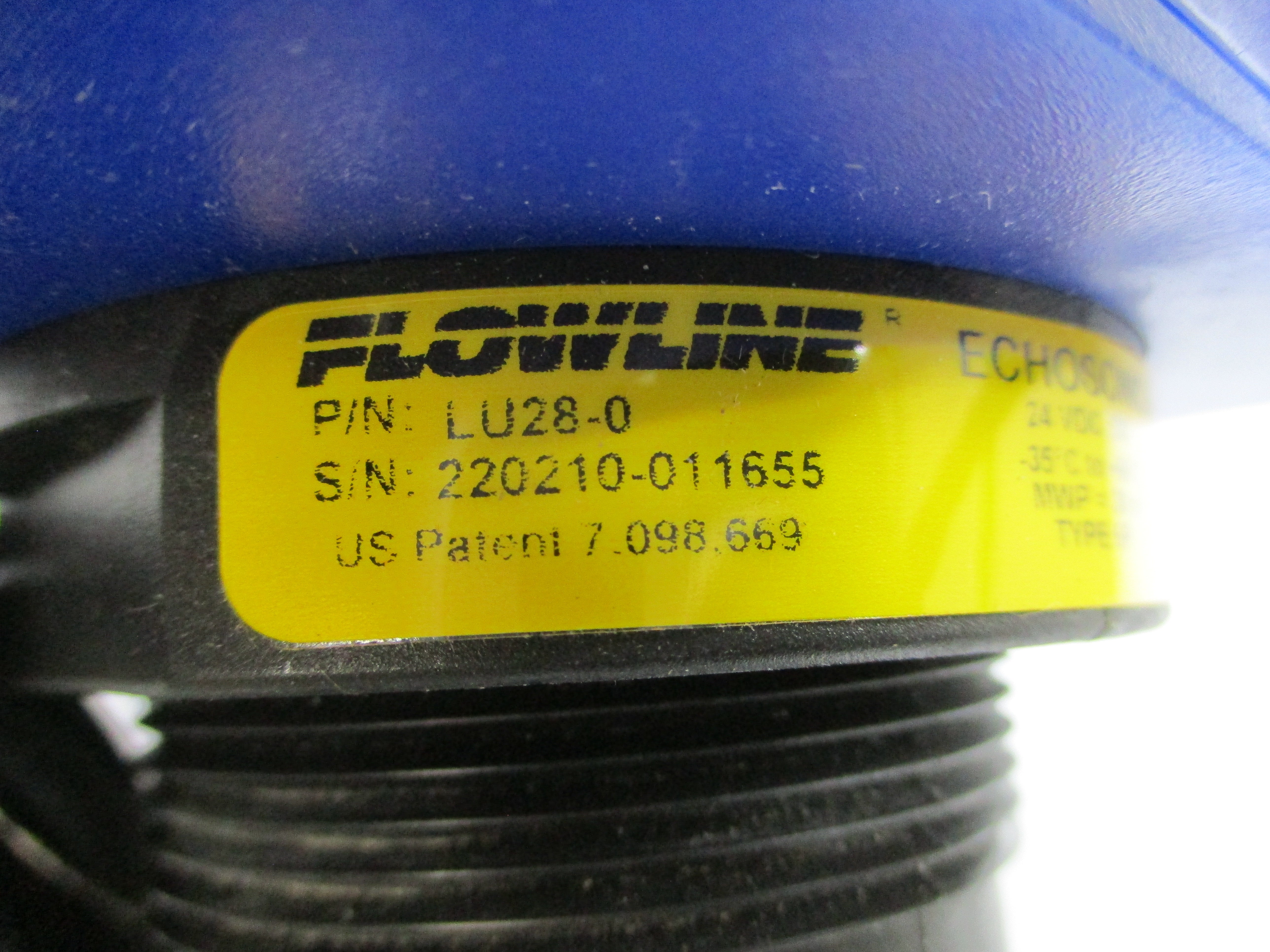 FLOWLINE LU28-0 24VDC 30PSI NSMP