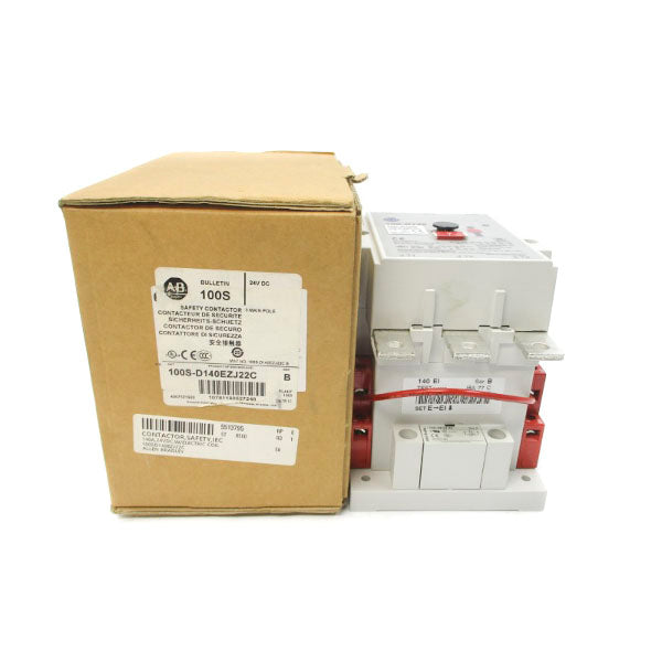 ALLEN BRADLEY 100S-D140EZJ22C SER. B 24VDC 250A (BR/WH) NSMP