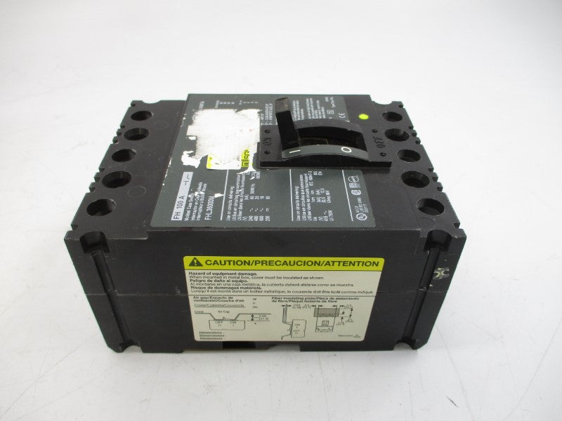 SQUARE D FHL36000M1212 SER. 2 600V 100A NSMP