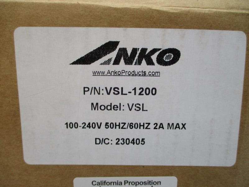 ANKO VSL-1200 100-240V 2A NSMP