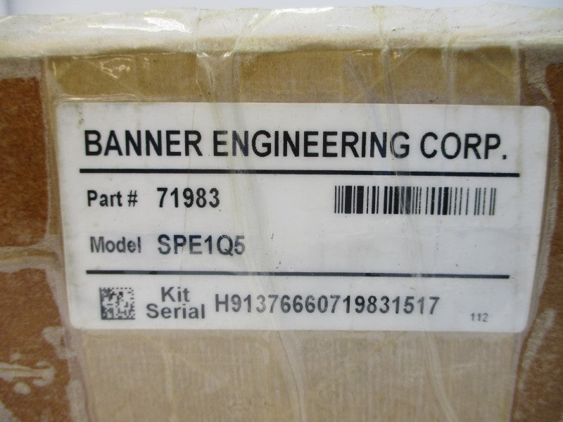 BANNER ENGINEERING 71983 SPE1Q5 24VDC NSMP