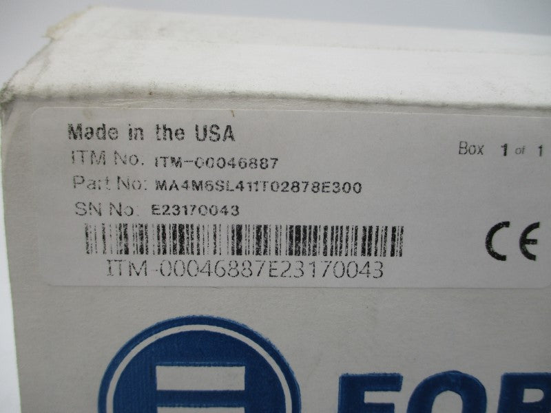 FORTRESS MA4M6SL411T02878E300 ITM-00046887 24VAC/DC 3A NSMP