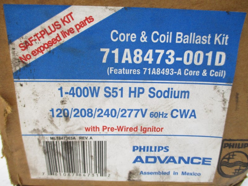 PHILIPS ADVANCE 71A8473-001D 120/208/240/277V NSMP