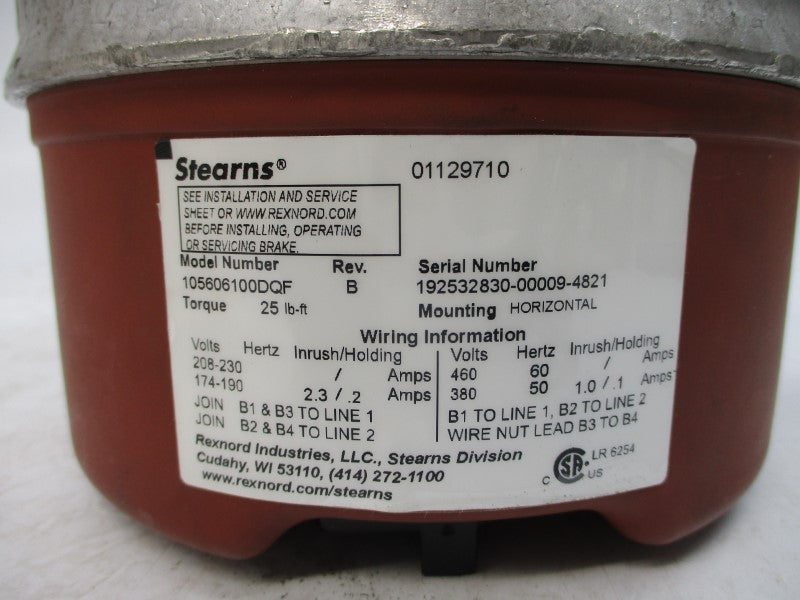 STEARNS 105606100DQF 460V NSMP