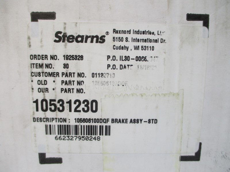 STEARNS 105606100DQF 460V NSMP
