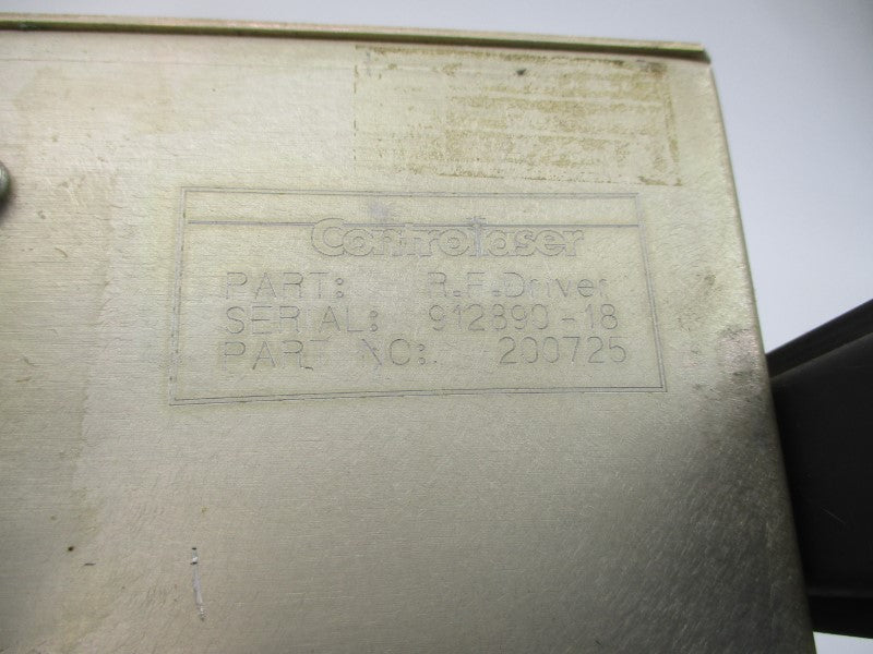 CONTROL LASER R.F.DRIVER 200725 250V 5A UNMP