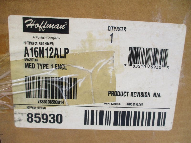 HOFFMAN A16N12ALP NSMP