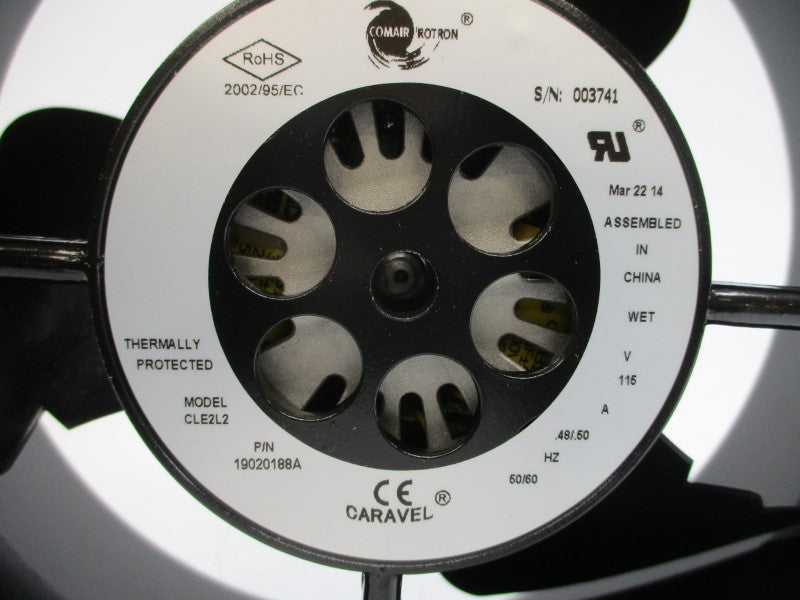 COMAIR ROTRON 19020188A CLE2L2 115V .48/.50A NSMP