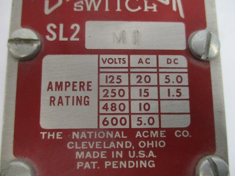 NAMCO SL2M1 600VAC 20A NSMP