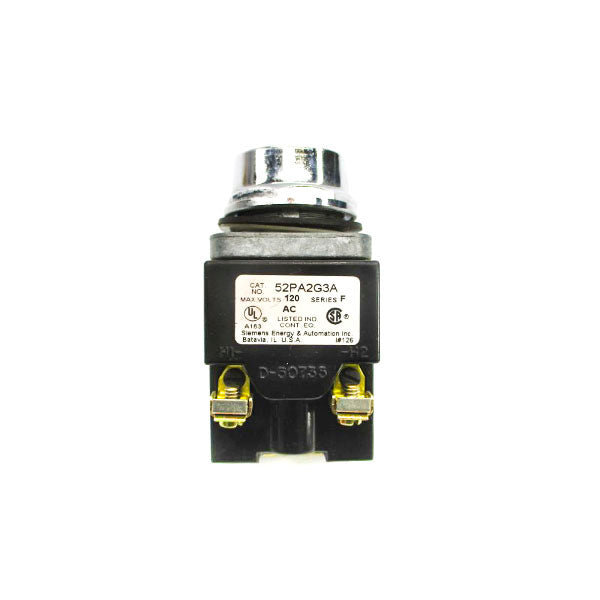 SIEMENS 52PA2G3A SER. F 120VAC (AS PICTURED) NSNP