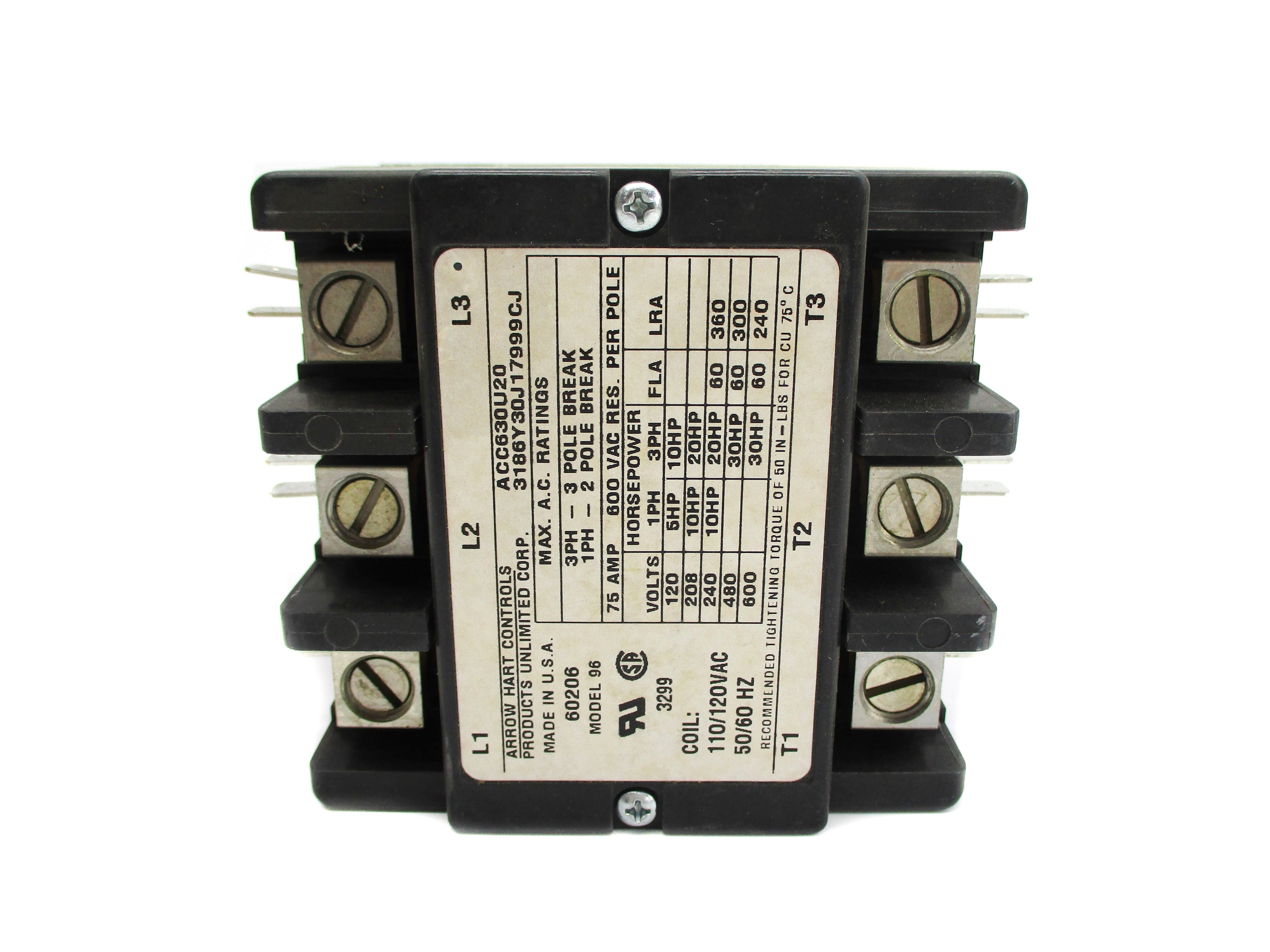 ARROW HART ACC630U20 110/120V NSMP