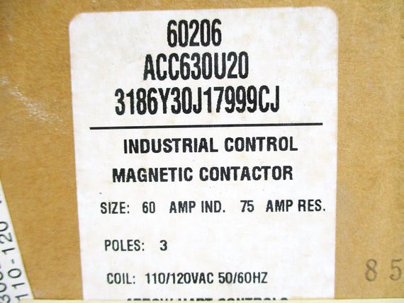 ARROW HART ACC630U20 110/120V NSMP
