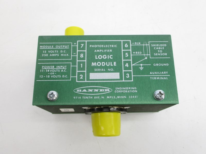 BANNER ENGINEERING B4-2L 16031 11-14VAC .250A NSMP