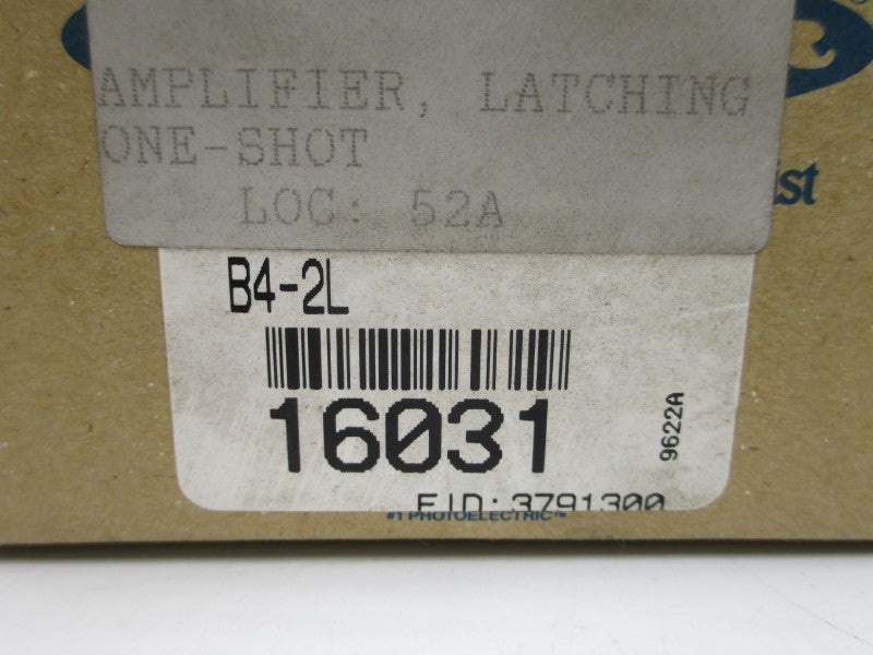 BANNER ENGINEERING B4-2L 16031 11-14VAC .250A NSMP