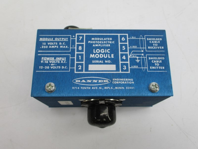 BANNER ENGINEERING MB3 16323 9-16VAC .250A NSMP
