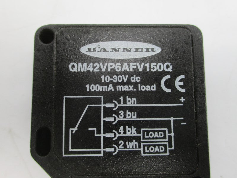 BANNER ENGINEERING QM42VP6AFV150Q 10-30VDC NSNP