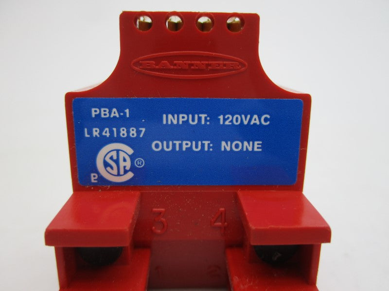 BANNER ENGINEERING PBA-1 120VAC NSNP