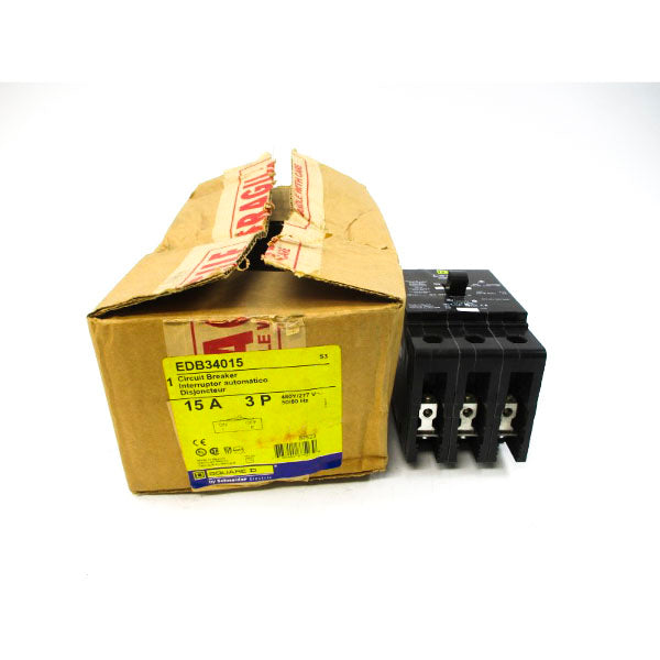 SQUARE D EDB34015 SER. 3 480/277V 15A NSMP