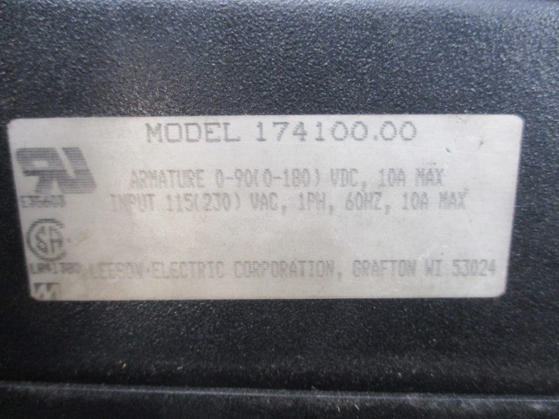LEESON 174100.00 115/230VAC 10A UNMP