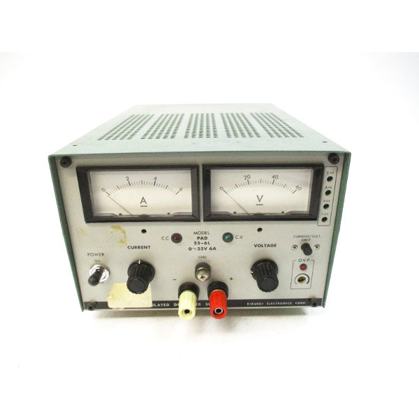 KIKUSUI ELECTRONICS PAD55-6L 0-55V 6A UNMP