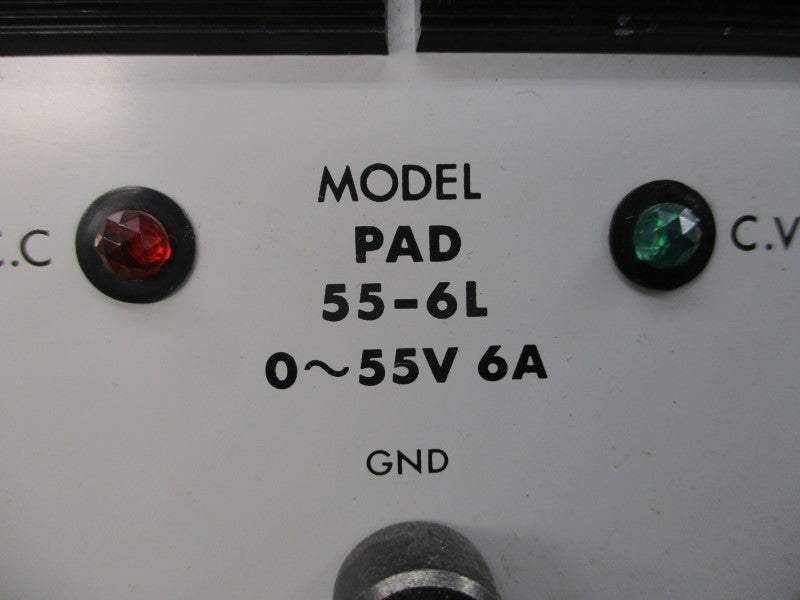 KIKUSUI ELECTRONICS PAD55-6L 0-55V 6A UNMP