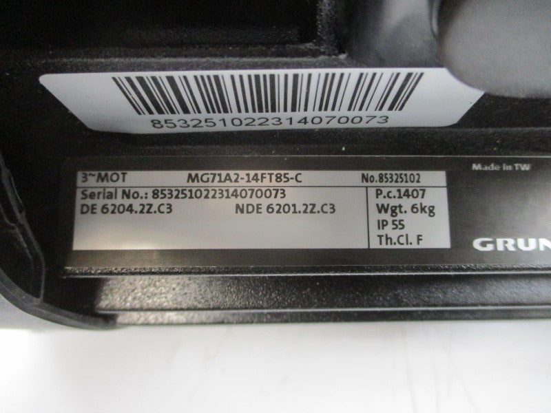 GRUNDFOS SPK4-8/3 A-M-A-RUUV 97618538 400V 0.87A NSMP