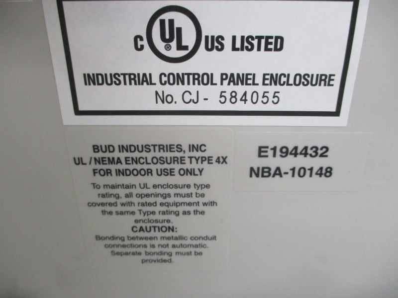 BUD INDUSTRIES NBA-10148 E194432 NSNP